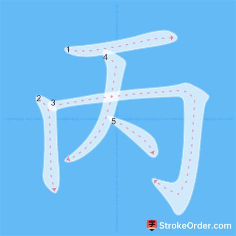 丙 meaning|Chinese Character 丙 Meanings and components.